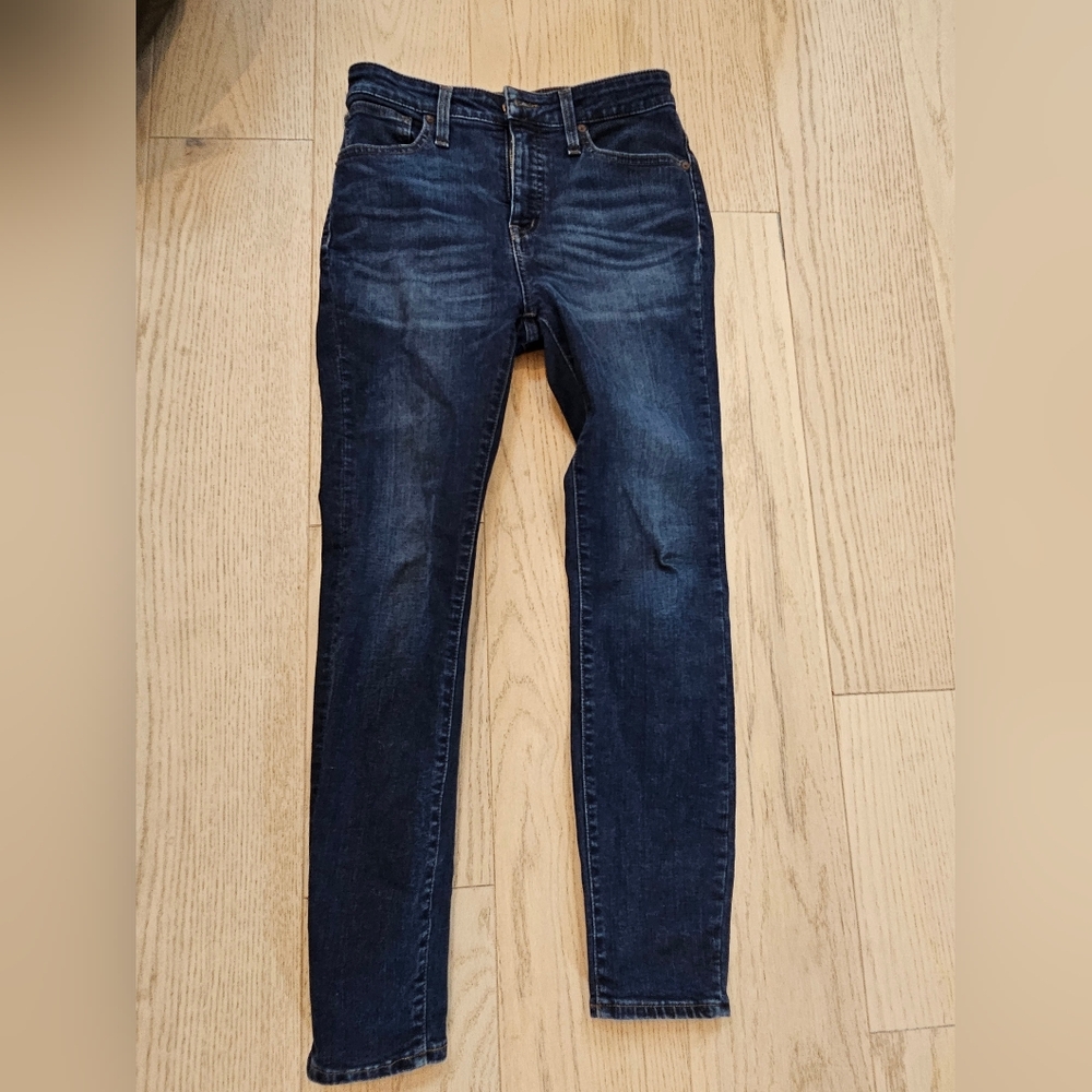 Madewell Petite Curvy High Rise Skinny Jeans